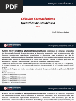 Aula 1 - Cálculos Farmacêuticos