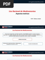 Aula 2 - Uso racional de Medicamentos - Aspectos Teóricos