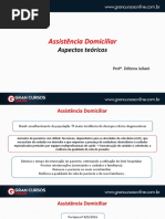 Aula 15 - Assistência Domiciliar - Aspectos Teóricos