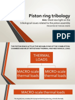 Piston Ring Presentation by TARIQUE ANWAR