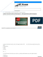Latest Social Science Reviewer 5: 30 Questions With Answers