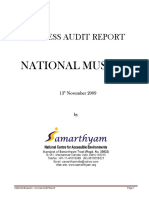 National Museum: Access Audit Report