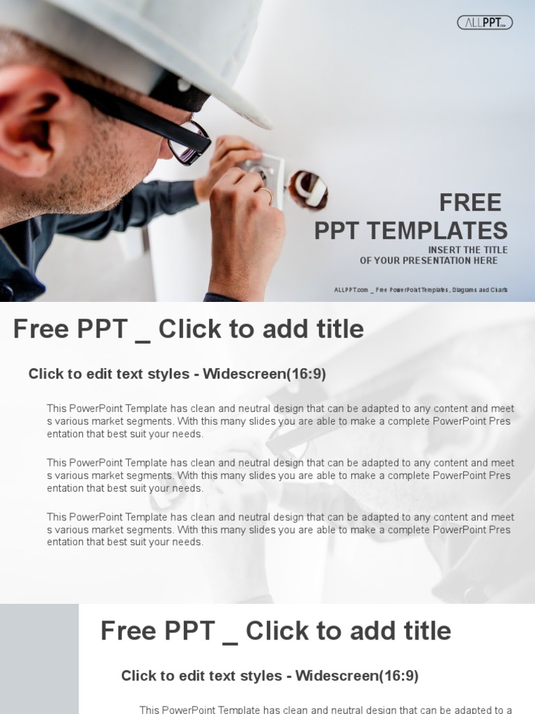 Free Versatile PowerPoint Template | PDF