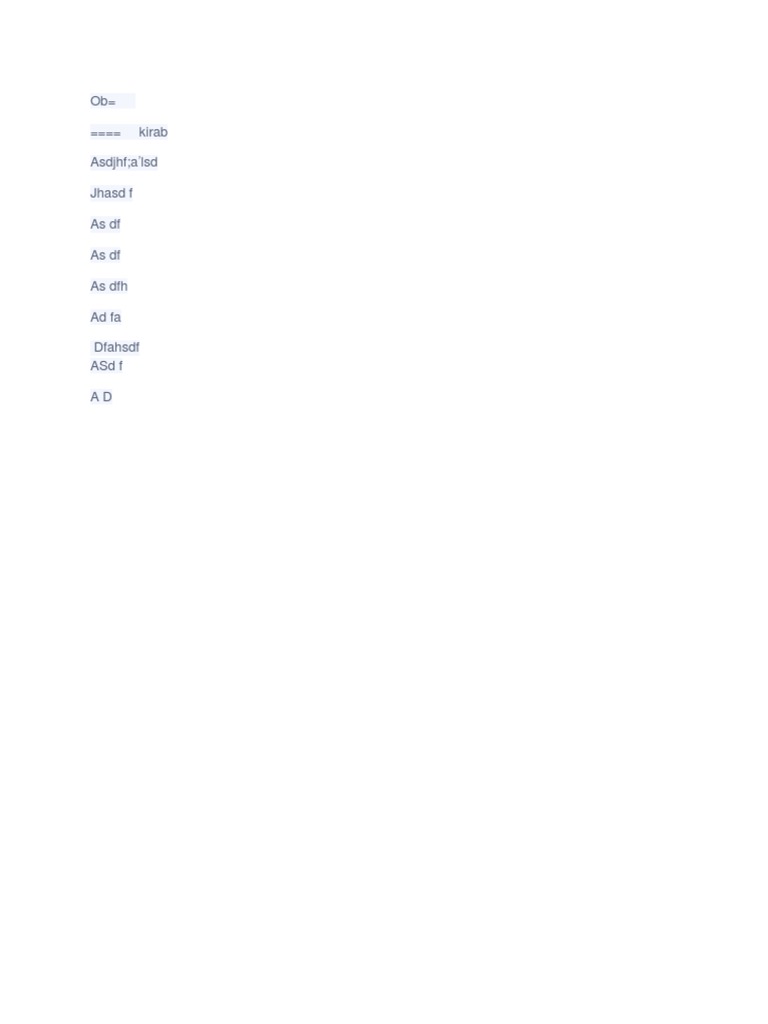 Document Overview and Content Summary | PDF