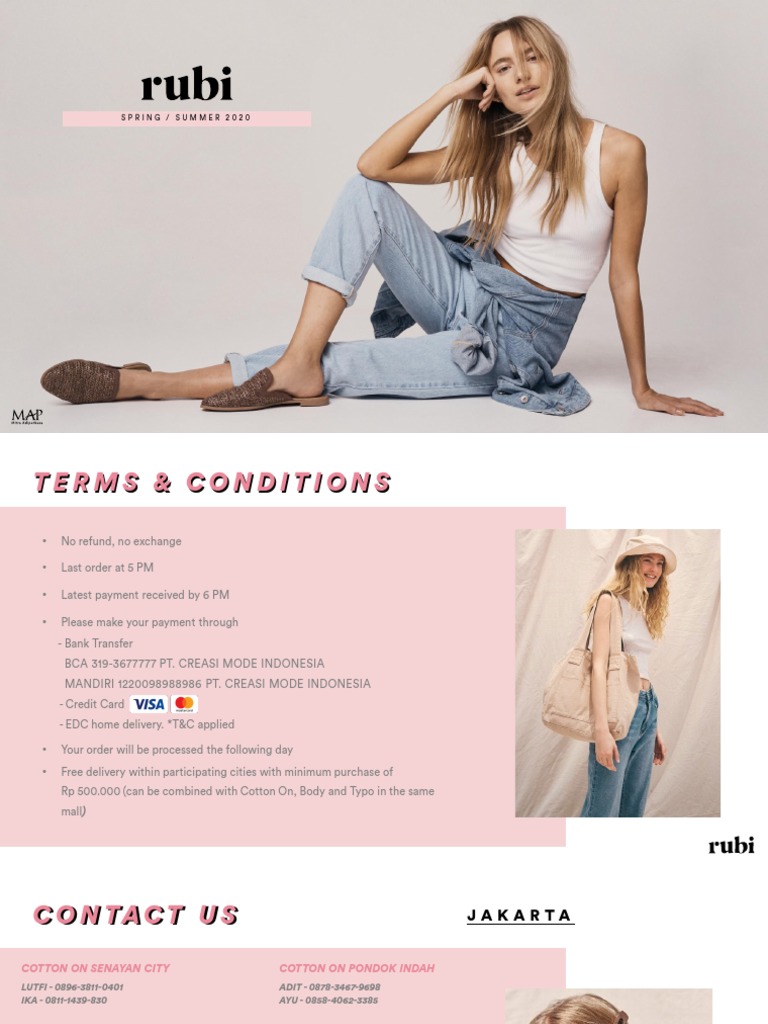 Rubi Catalogue Update 0603.1591248571705 | PDF | Indonesian Rupiah | Foot