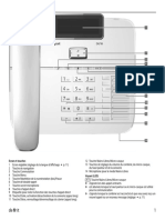 Présentation Gigaset DA710: Defrit 1