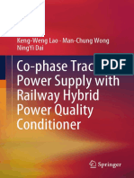 Keng-Weng Lao, Man-Chung Wong, NingYi Dai - Co-Phase Traction Power Supply With Railway Hybrid Power Quality Conditioner (2019, Springer Singapore)