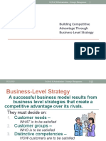 Business Level Strategies-A