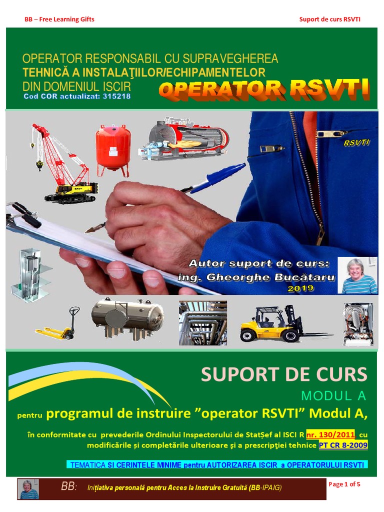 SUPORT CURS RSVTI - Modul A PDF | PDF