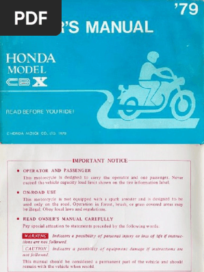 C*X様 CBXHONDA　CBX1000　オーナーズマニュアル　取扱説明 1763501291?v=1