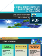 PEMAPARAN DPE Implementasi EBT Dan Konservasi Energi Di DKI Jakarta