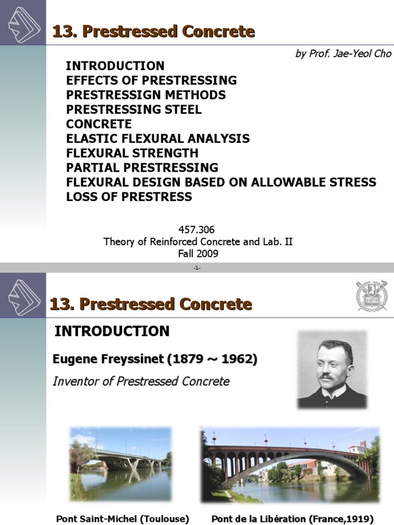 Prestressed Concrete | PDF | Prestressed Concrete | Strength Of Materials