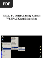 Xilinx VHDL Tutorial