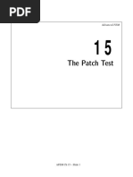 The Patch Test: Advanced FEM