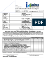 FORMULARIO Seguimiento A DOCENTES PDF