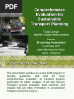 Download Comprehensive Evaluation for Sustainable Transport Planning by Asian Development Bank SN46991258 doc pdf