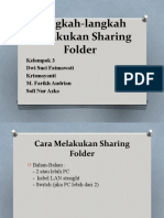 Tugas 8 Langkah Sharing Folder