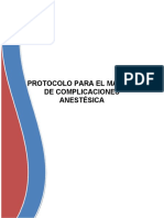 Dra Leidy Protocolo Complicaciones Anestesicas Definitivo