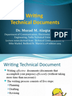 Writing Technical Documents Guide