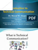 Introduction to Technical Communication