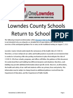 LCSS Return To School Plan July 21