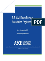 Spring 2019 Session 6 - Foundation Engineering