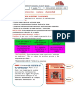 Antologia de Mis Tradiciones 2° A-2020