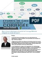 Etude de Cas Integralement Corrigee Etude de Cas Victor Haim Mamou PDF