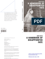 Anne Boyer A Handbook of Disappointed Fate PDF