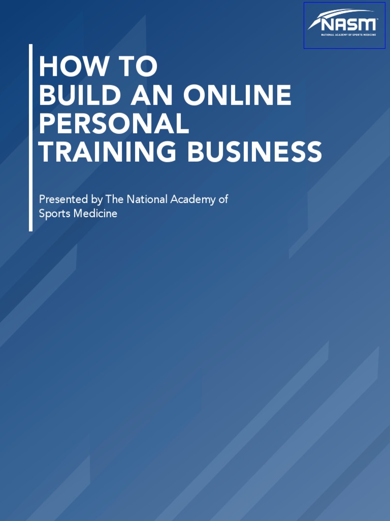 How To Build An Online Personal Training Business | PDF | Personal ...