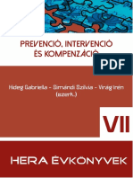 Prevenció, Intervenció És Kompenzáció