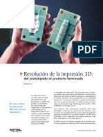 Revolución de La Impresión 3D Del Prototipado Al Producto Terminado PDF