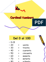 Los Numeros en Español