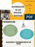 Deformación Del Macizo Rocoso-Expocisión