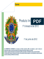 PIB 1º Trimestre 2012