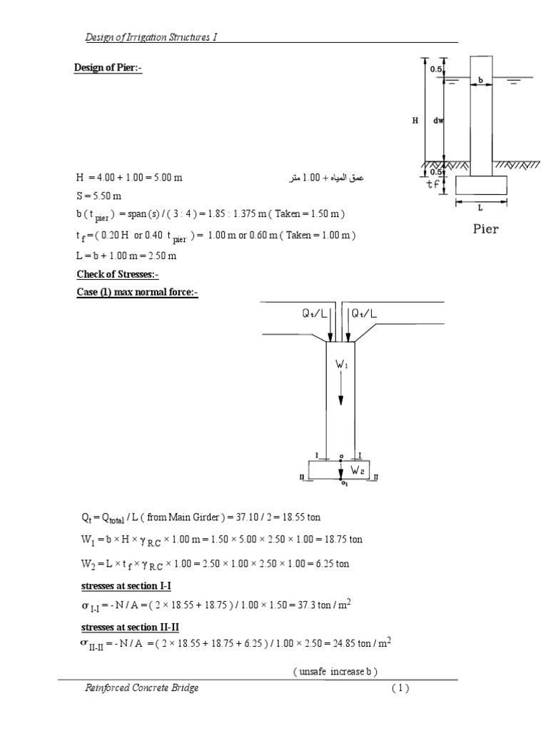 Pier F Pier | PDF | Civil Engineering | Structural Engineering