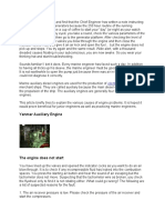 Auxillary Engine Troubleshooting