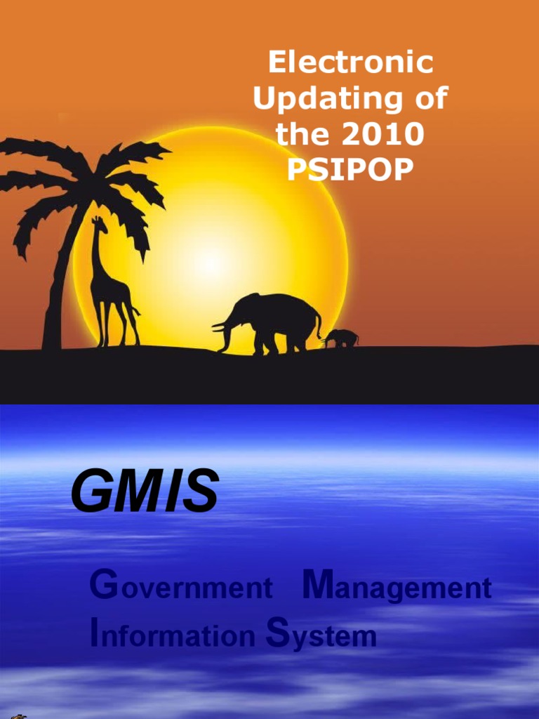 Electronic PSIPOP Update Process Guide | PDF | Government
