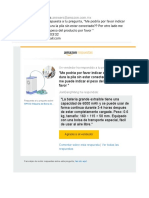 Recibiste Una Respuesta A Tu Pregunta, Me Podría Por Favor Indicar Cuánto Tiempo Dura La Pila Sin Estar Conectado Por Otro La PDF