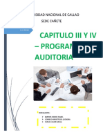 CAPITULO III Y IV