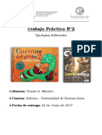 TP de Tipologías Editoriales 2017 - Carrera de Edición (UBA)