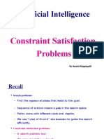 Artificial Intelligence: Constraint Satisfaction Problems