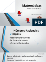 Matemáticas Números Racionales