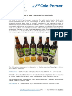 Spectrophotometers Measuring The Colour of Beer PDF