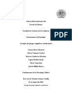 Modelo Cognitivo Conductual en Niños y Niñas.