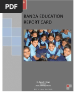 Banda Education Report Card