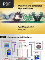 Eddy Current Analysis in Ansys Maxwell | PDF | Inductor | Physics