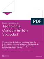 Tecnología, Conocimiento y Sociedad