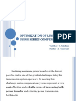 Optimization of Line Losses Using Series Compensation: Vaibhav V. Gholase Sudhir A. Gadekar