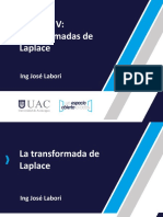 EcuDif U5 C1. La Transformada de Laplace